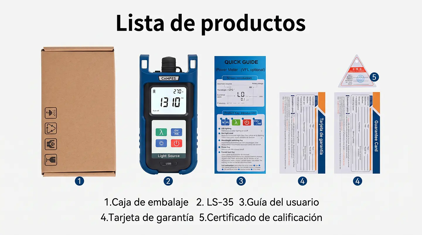 Campes LS35 Optical Light Source features 10