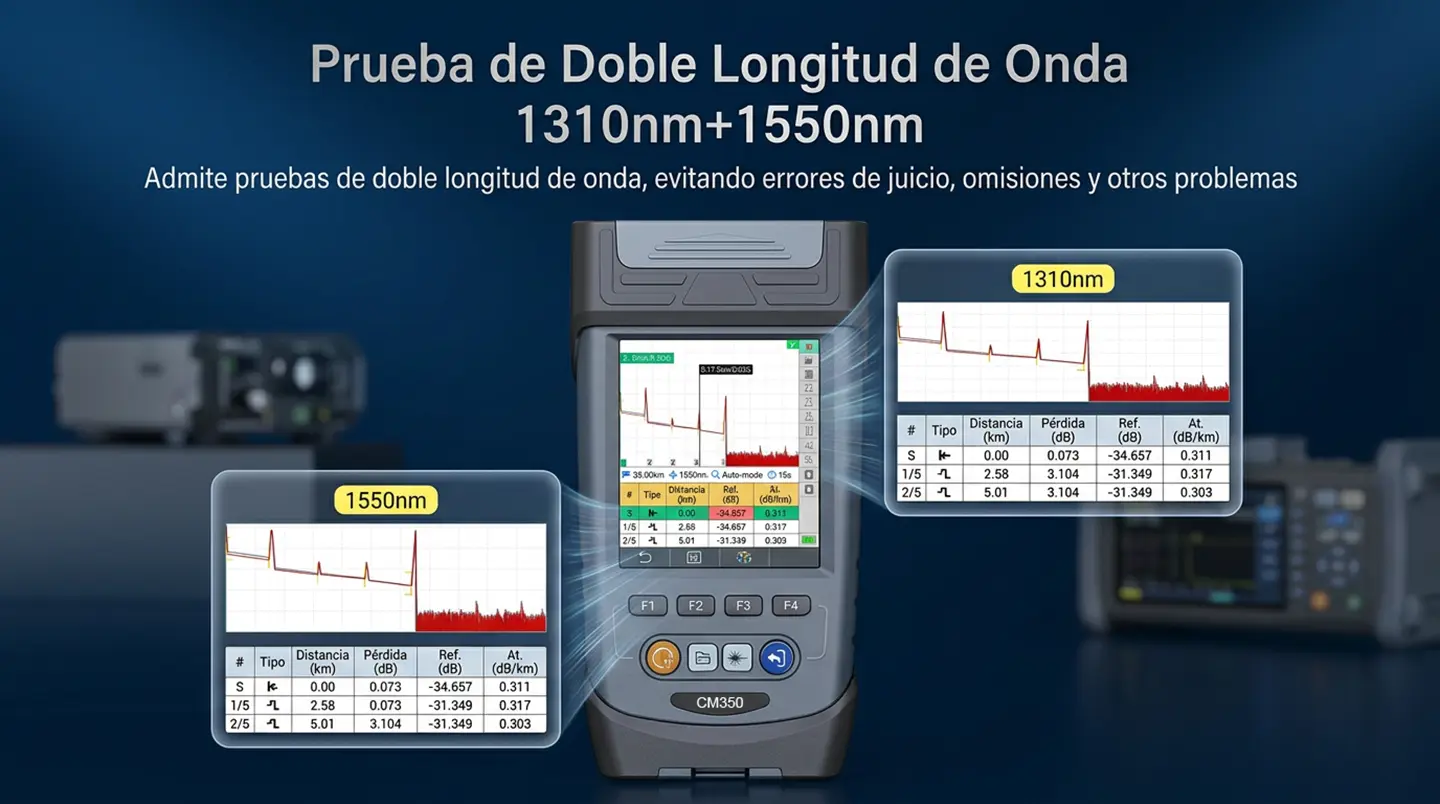 Campes CM350 OTDR feature 4
