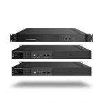 16-channel QAM modulator CMS3316 Vista frontal y trasera