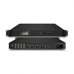 32-channel QAM modulator CMS3332 Vista frontal y trasera