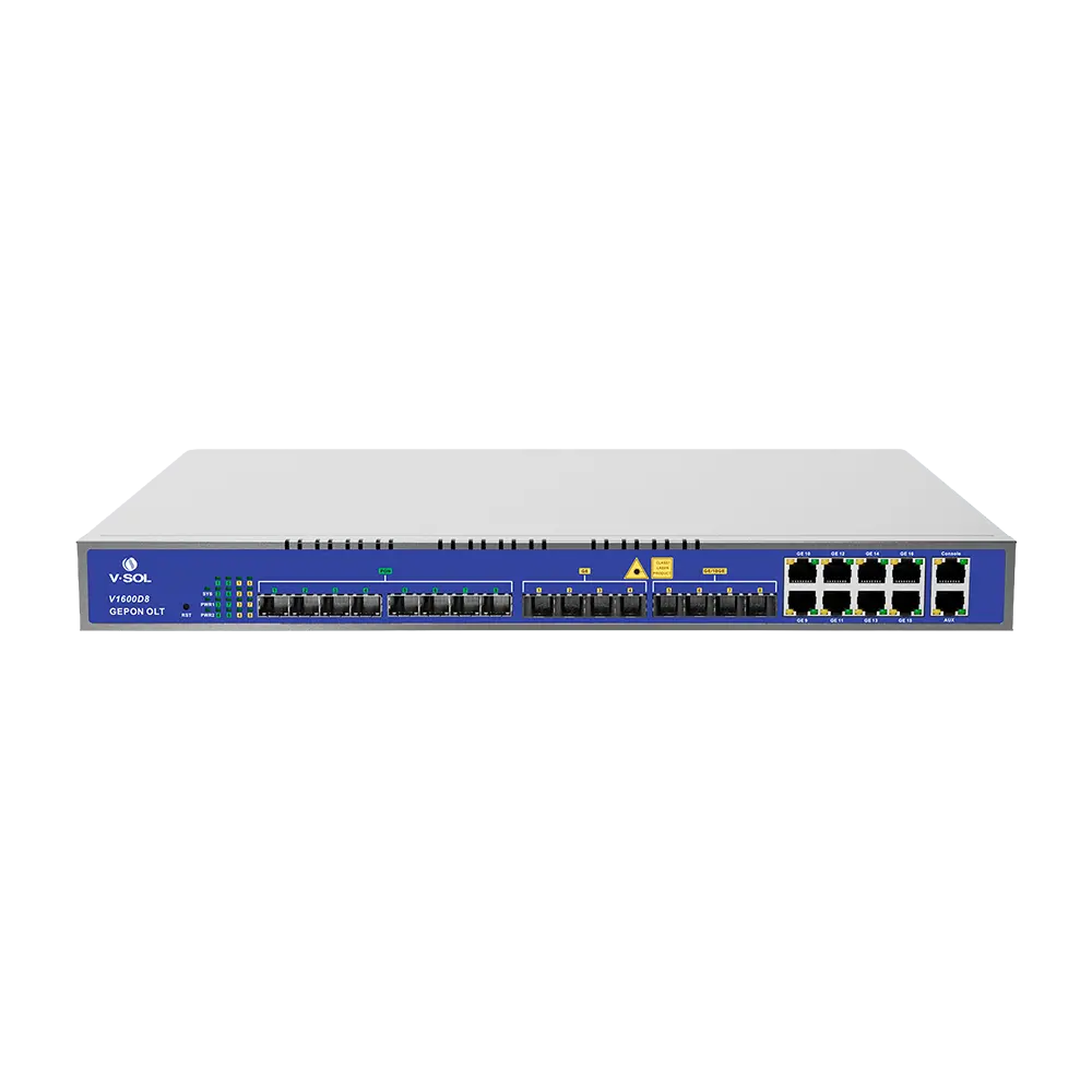 V1600D8 Vista frontal